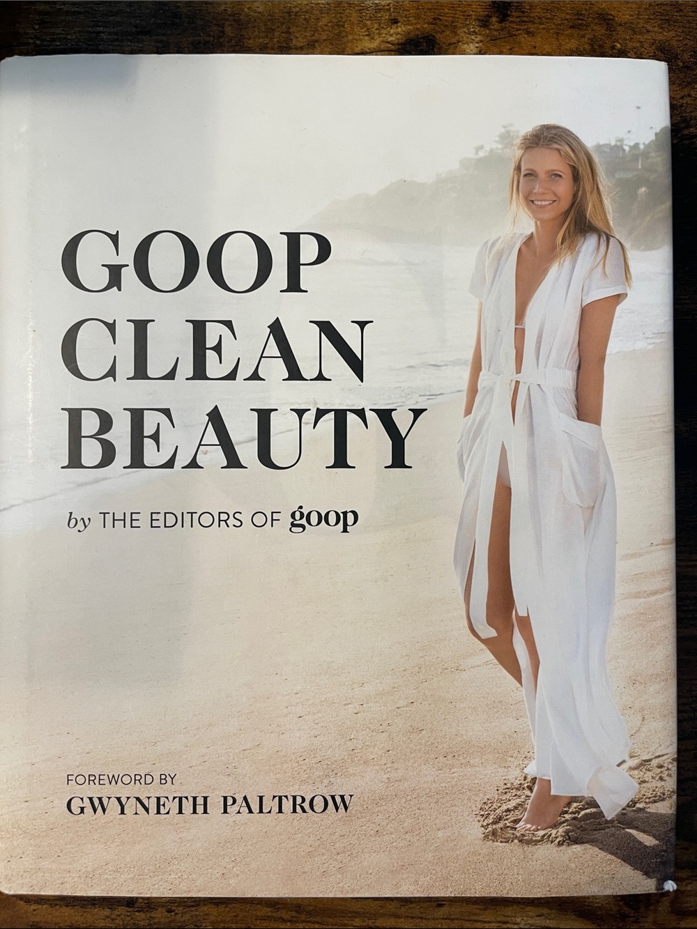 GOOP Clean Beauty Book with White Cover
